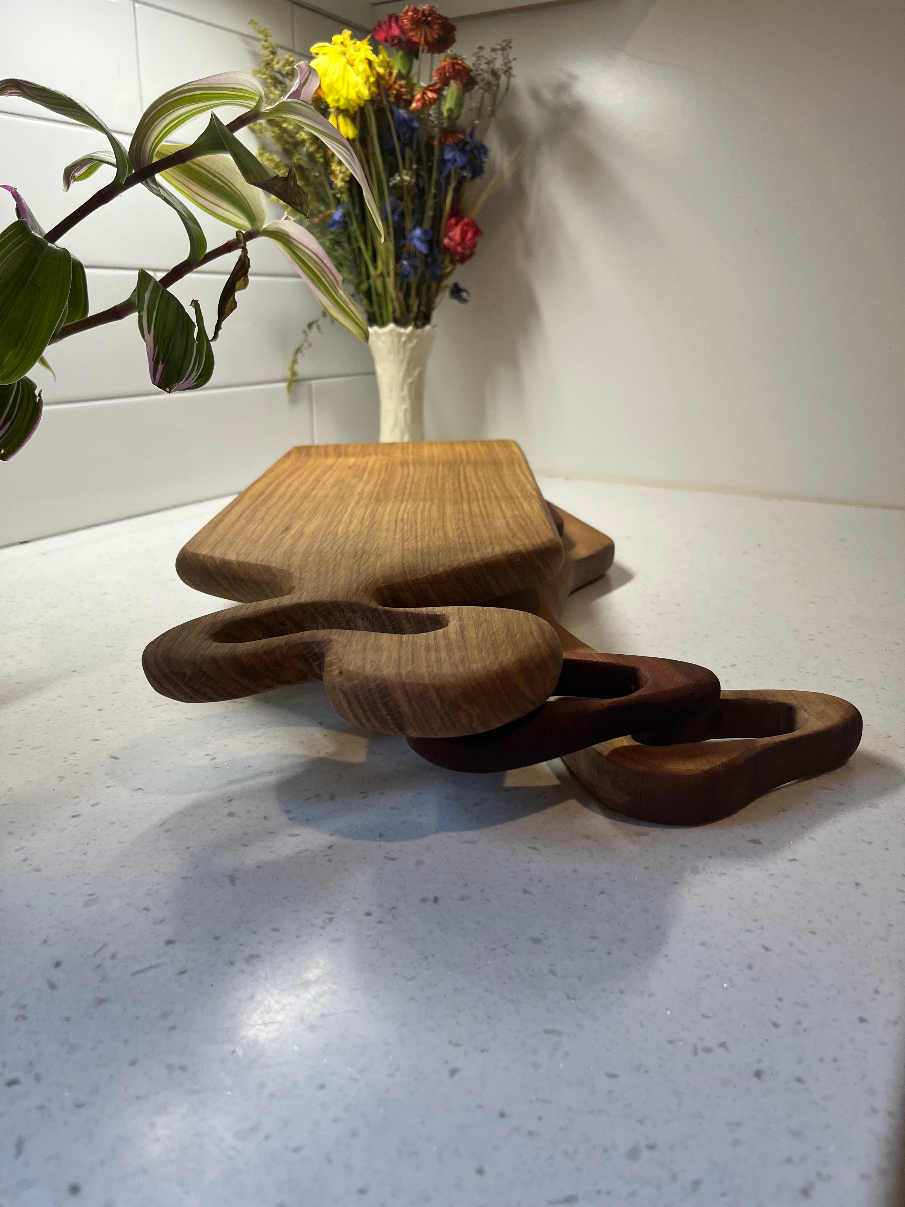 Handmade Oak Serving Tray