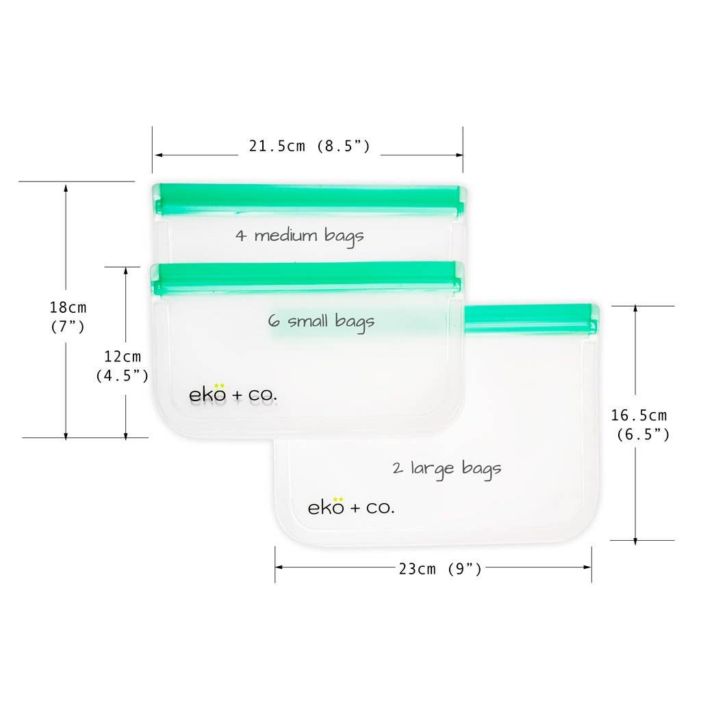 Reusable Ziplock Bags
