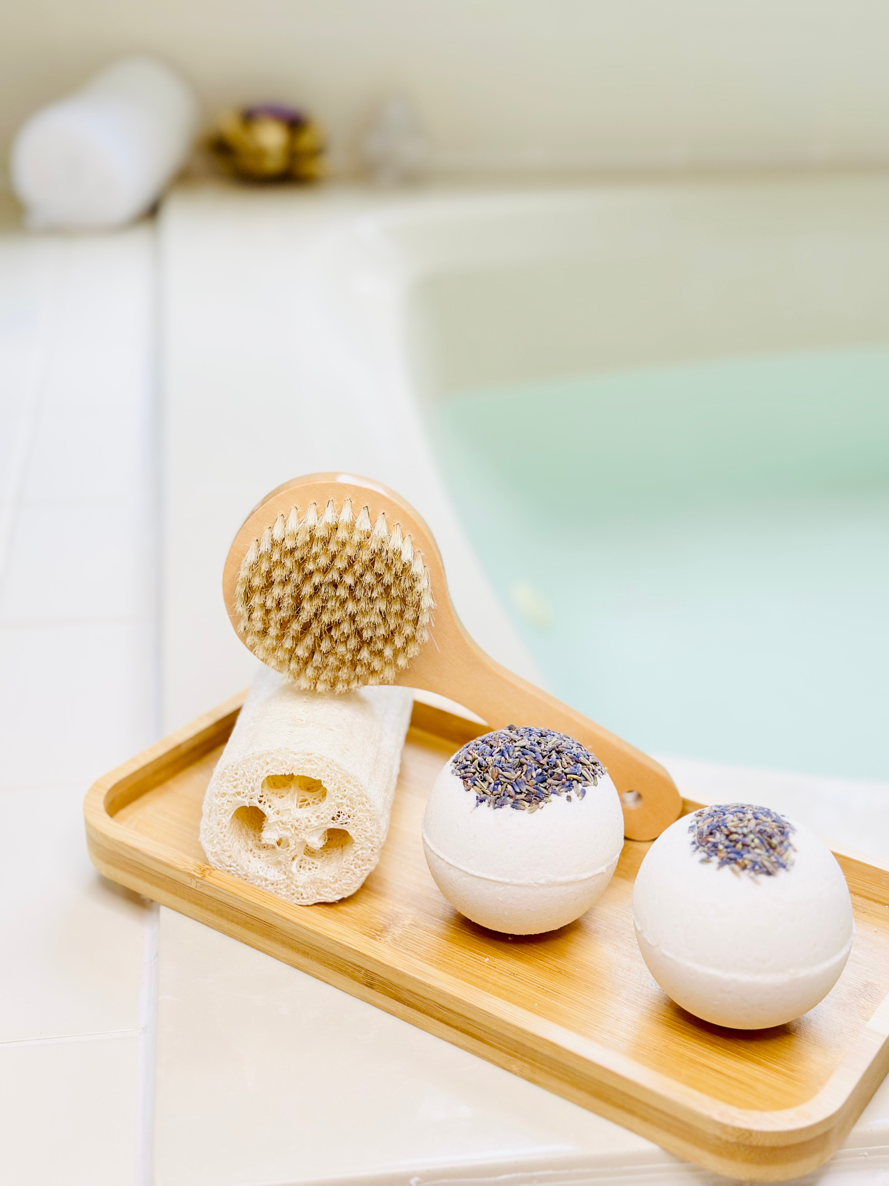 Soothing Lavender Bath Bomb