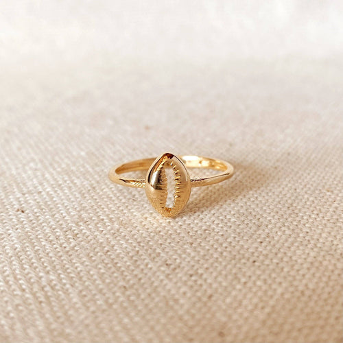 Cowrie Shell Ring