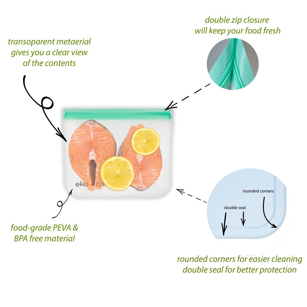 Reusable Ziplock Bags