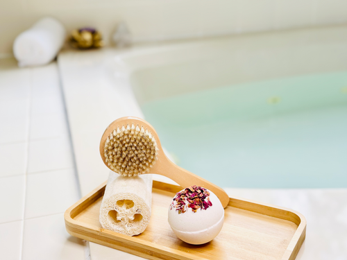 Coconut Rose Bath Bomb